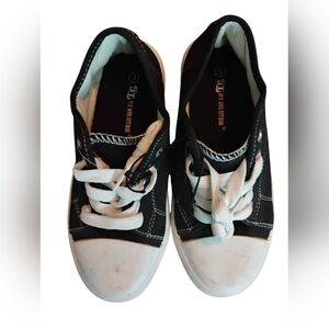 Revolution Kids Sneakers Black with White Accents